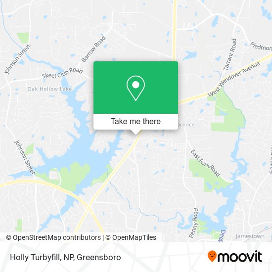 Mapa de Holly Turbyfill, NP