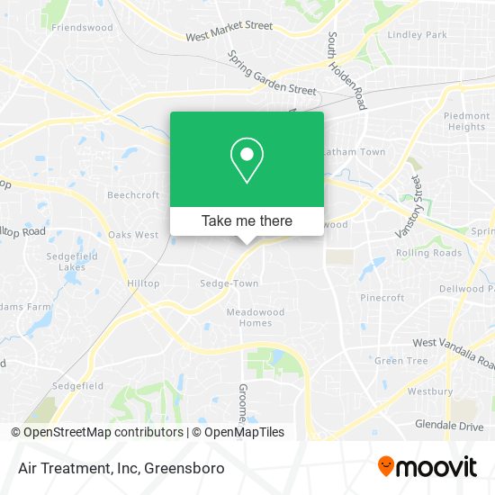Mapa de Air Treatment, Inc