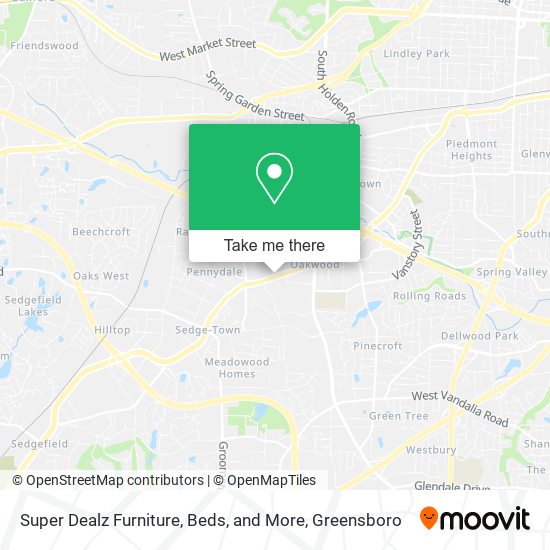 Super Dealz Furniture, Beds, and More map
