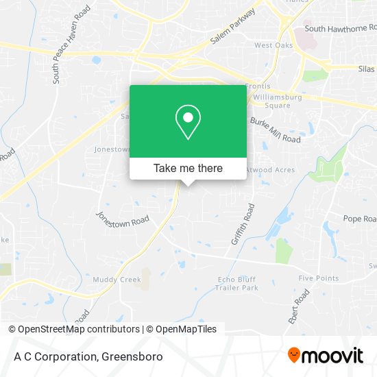 Mapa de A C Corporation