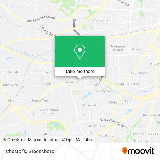 Chester's map