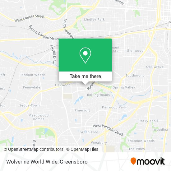 Wolverine World Wide map