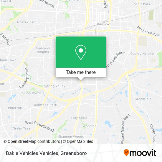 Bakie Vehicles Vehicles map