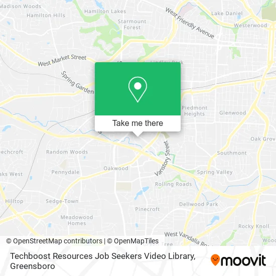 Mapa de Techboost Resources Job Seekers Video Library