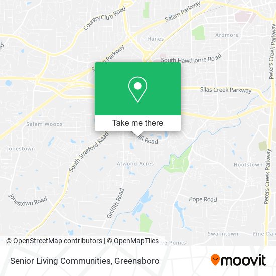 Mapa de Senior Living Communities