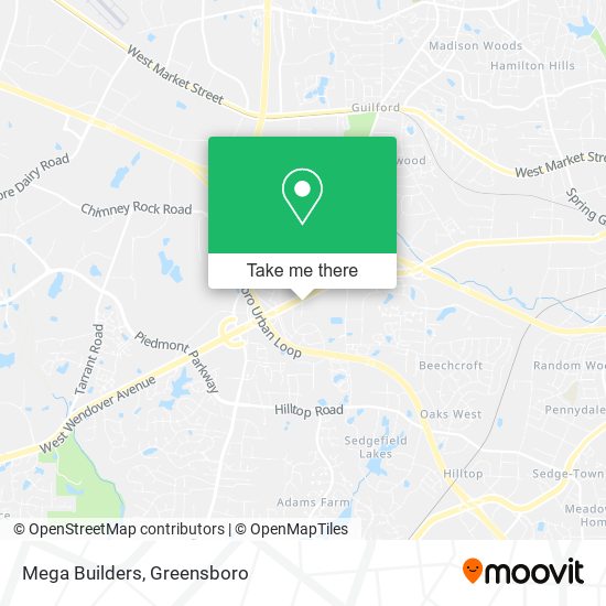 Mapa de Mega Builders