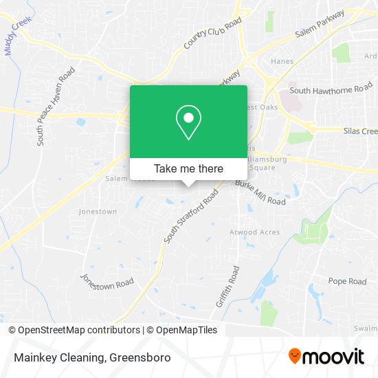 Mainkey Cleaning map