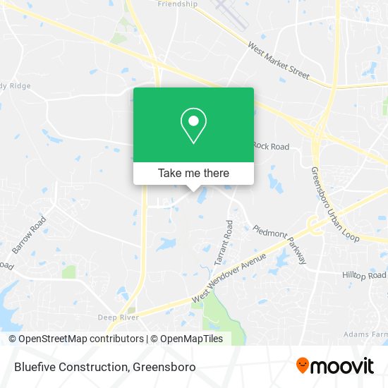 Bluefive Construction map
