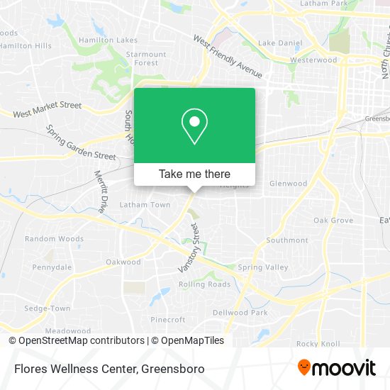 Mapa de Flores Wellness Center