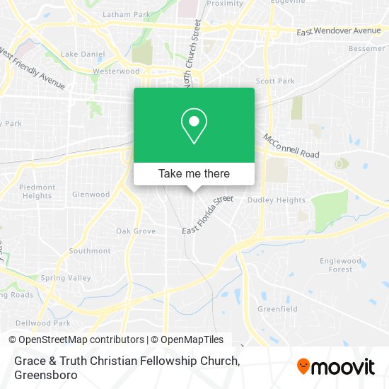 Grace & Truth Christian Fellowship Church map