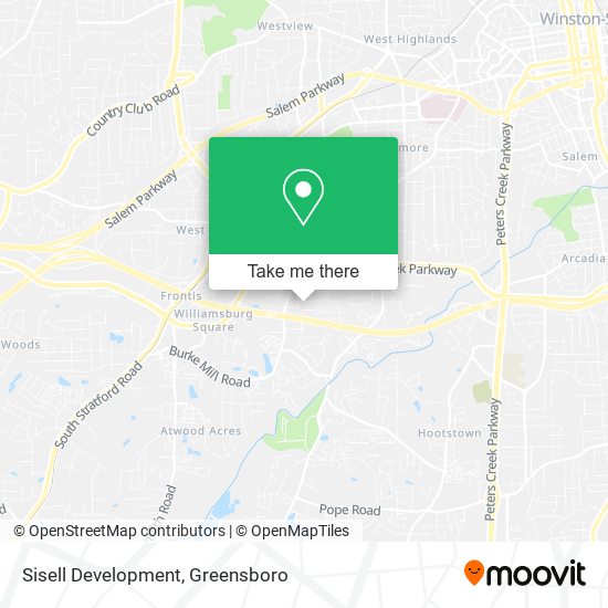 Sisell Development map
