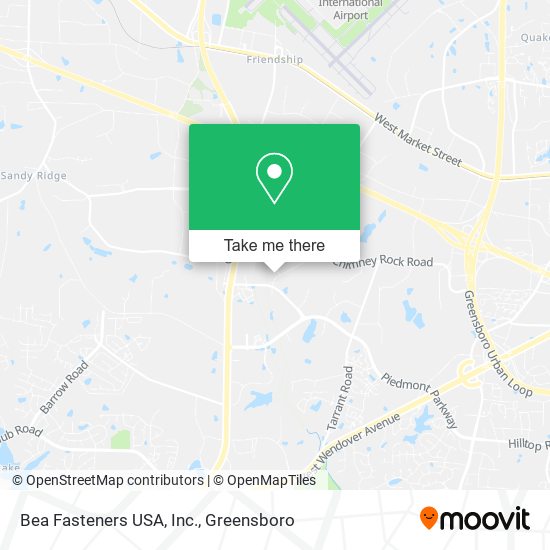 Bea Fasteners USA, Inc. map