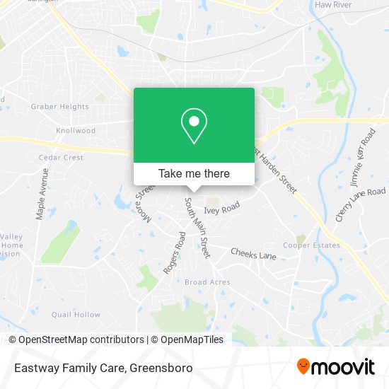 Mapa de Eastway Family Care