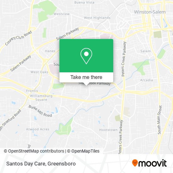 Santos Day Care map