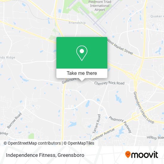 Mapa de Independence Fitness