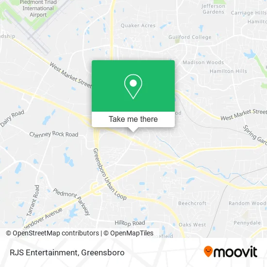 Mapa de RJS Entertainment