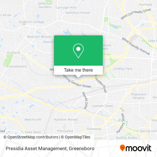 Presidia Asset Management map