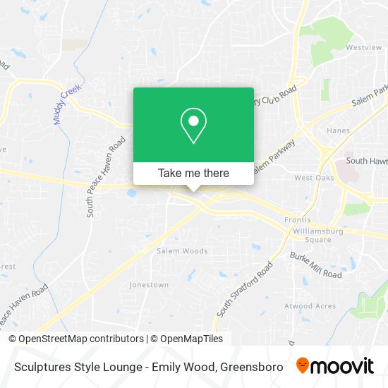 Sculptures Style Lounge - Emily Wood map