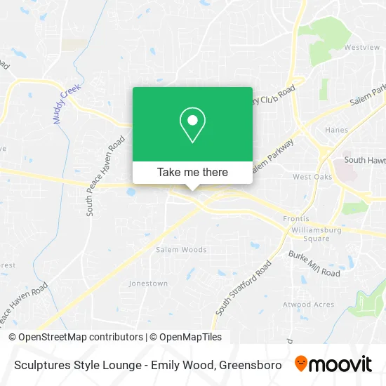 Mapa de Sculptures Style Lounge - Emily Wood