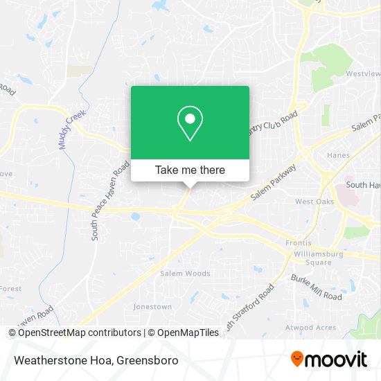 Weatherstone Hoa map