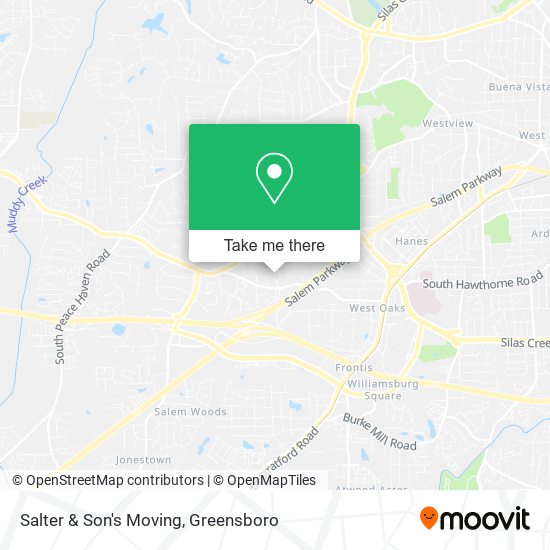 Mapa de Salter & Son's Moving