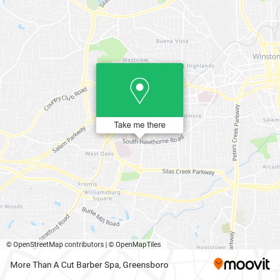 Mapa de More Than A Cut Barber Spa