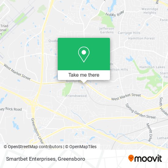 Smartbet Enterprises map