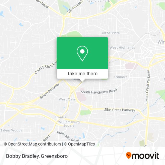 Bobby Bradley map