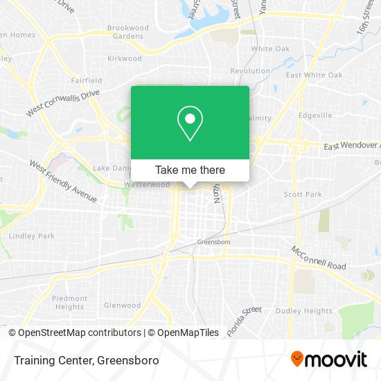 Mapa de Training Center