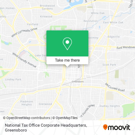 Mapa de National Tax Office Corporate Headquarters