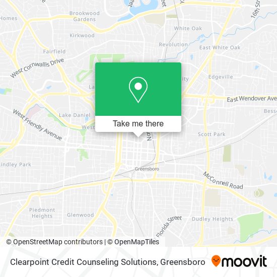 Mapa de Clearpoint Credit Counseling Solutions