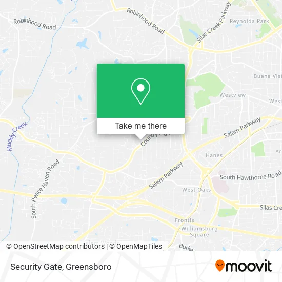 Mapa de Security Gate