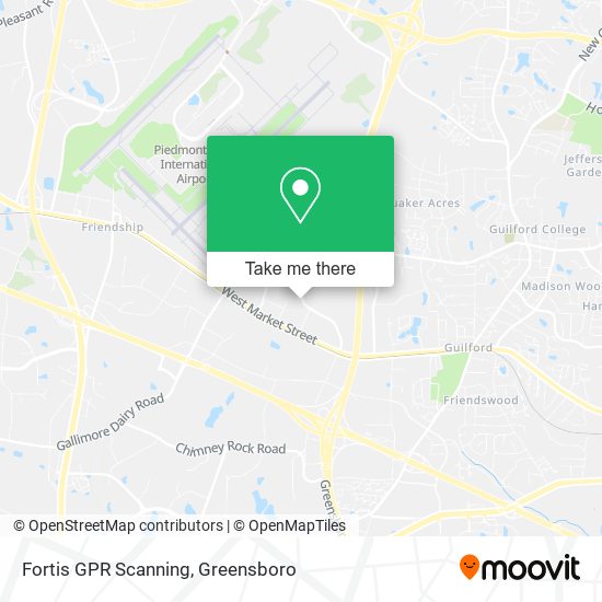 Fortis GPR Scanning map