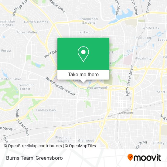 Mapa de Burns Team