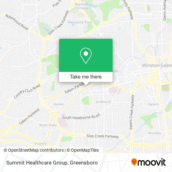 Summit Healthcare Group map