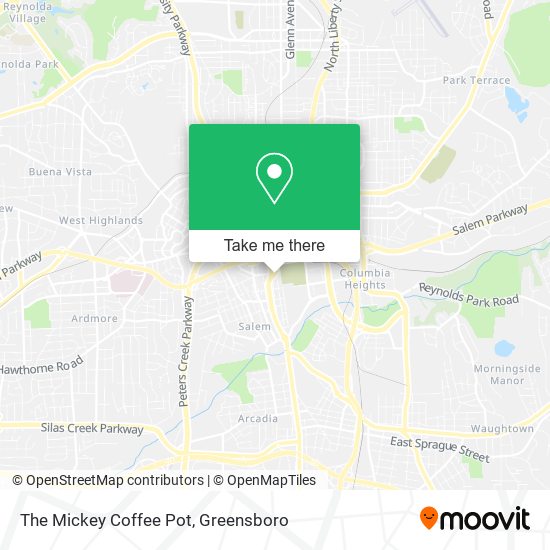 Mapa de The Mickey Coffee Pot