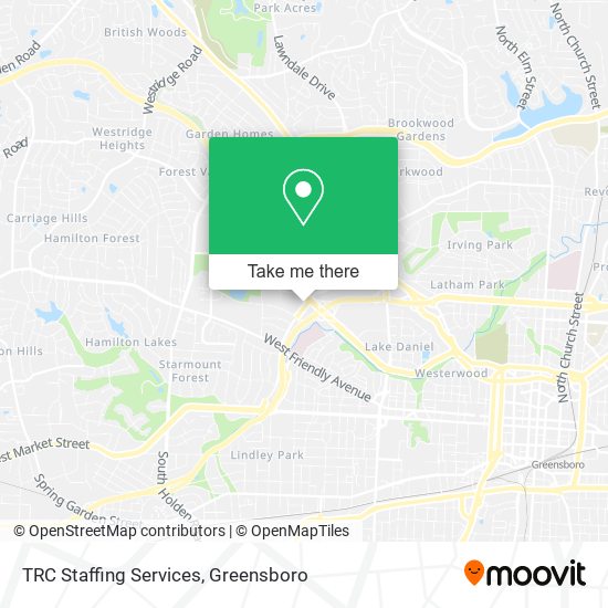 TRC Staffing Services map