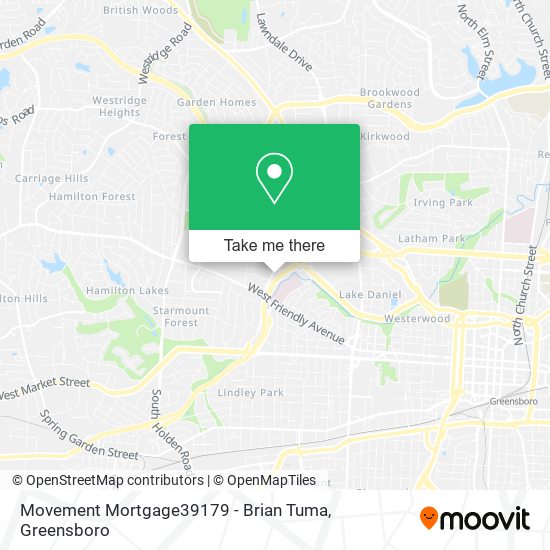 Movement Mortgage39179 - Brian Tuma map