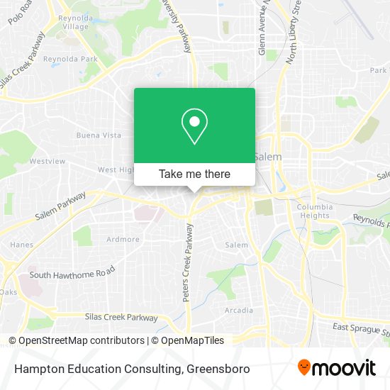 Hampton Education Consulting map