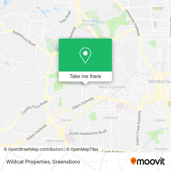 Mapa de Wildcat Properties