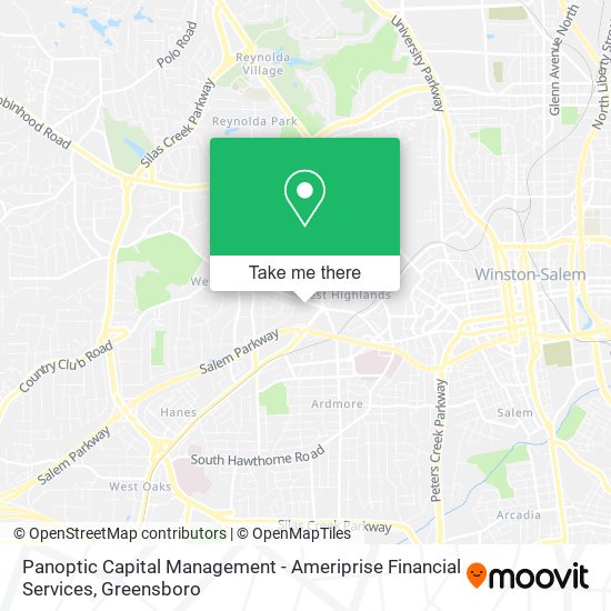 Panoptic Capital Management - Ameriprise Financial Services map
