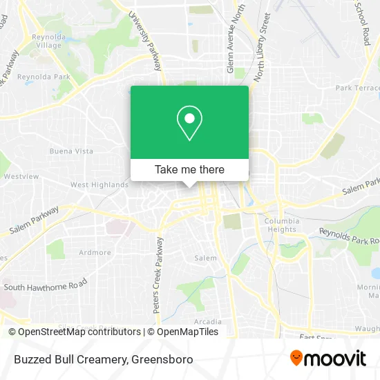 Buzzed Bull Creamery map