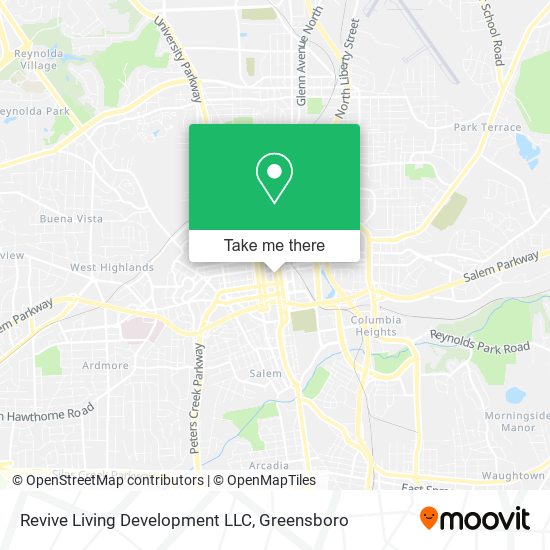 Revive Living Development LLC map