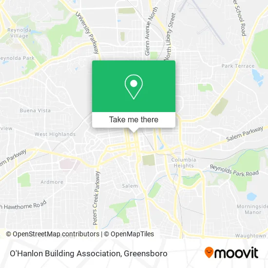 O'Hanlon Building Association map