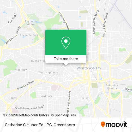 Mapa de Catherine C Huber Ed LPC