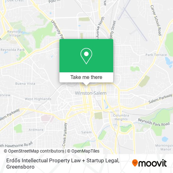 Erdős Intellectual Property Law + Startup Legal map