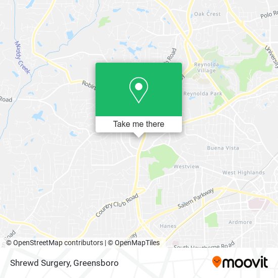Mapa de Shrewd Surgery