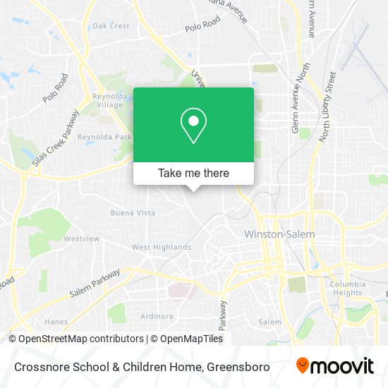 Mapa de Crossnore School & Children Home