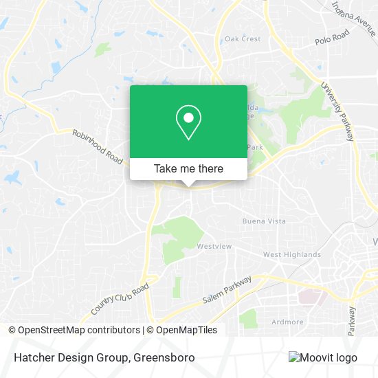 Hatcher Design Group map