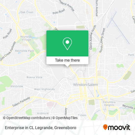 Enterprise in CL Legrande map